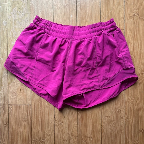 lululemon athletica Pants - lululemon athletica Magenta Athletic Shorts